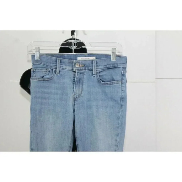 ladies LEVI STRAUSS & CO. stretch 710 super skinny blue jeans size 27 - Picture 2 of 9